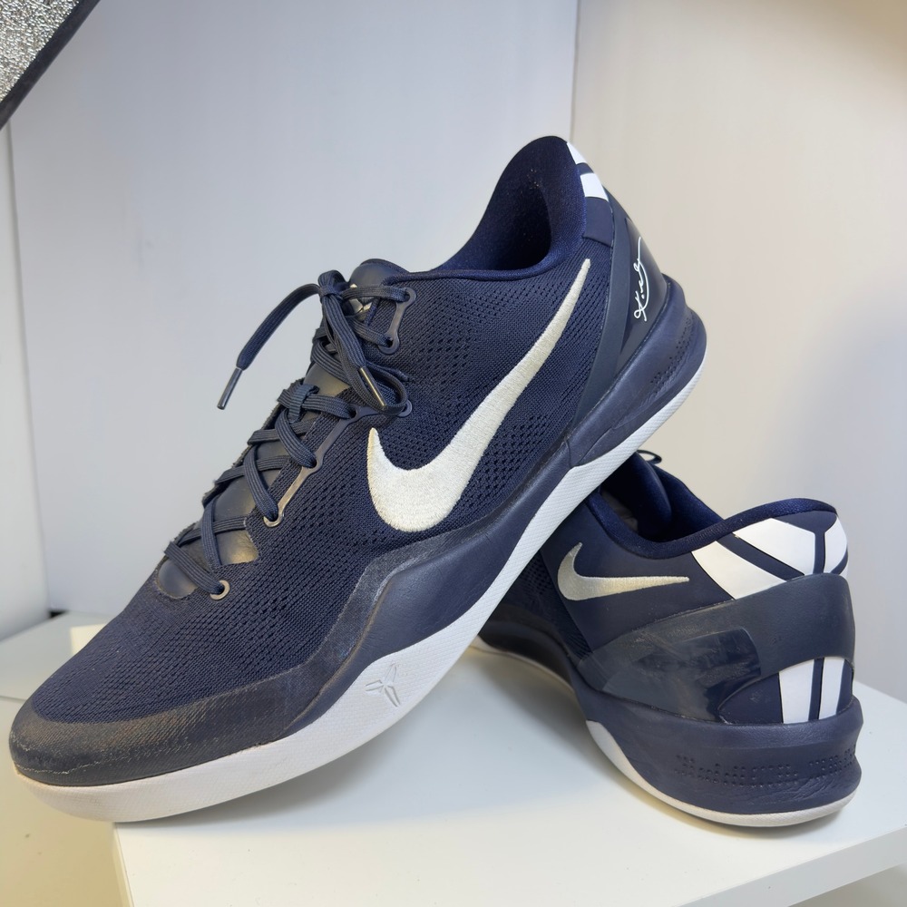 Nike Kobe 8 Protro College Navy Men's Size 17 Blue Basketball Shoes HF9550-400